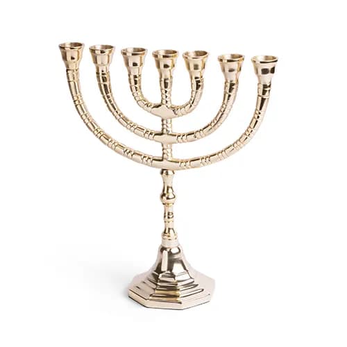 מנורה גימור ניקל 24 ס"מ