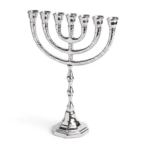 מנורה גימור ניקל 28 ס"מ