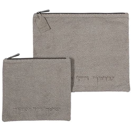 סט טלית תפילין בד דמוי פשתן "יברכך" 36X29 ס"מ