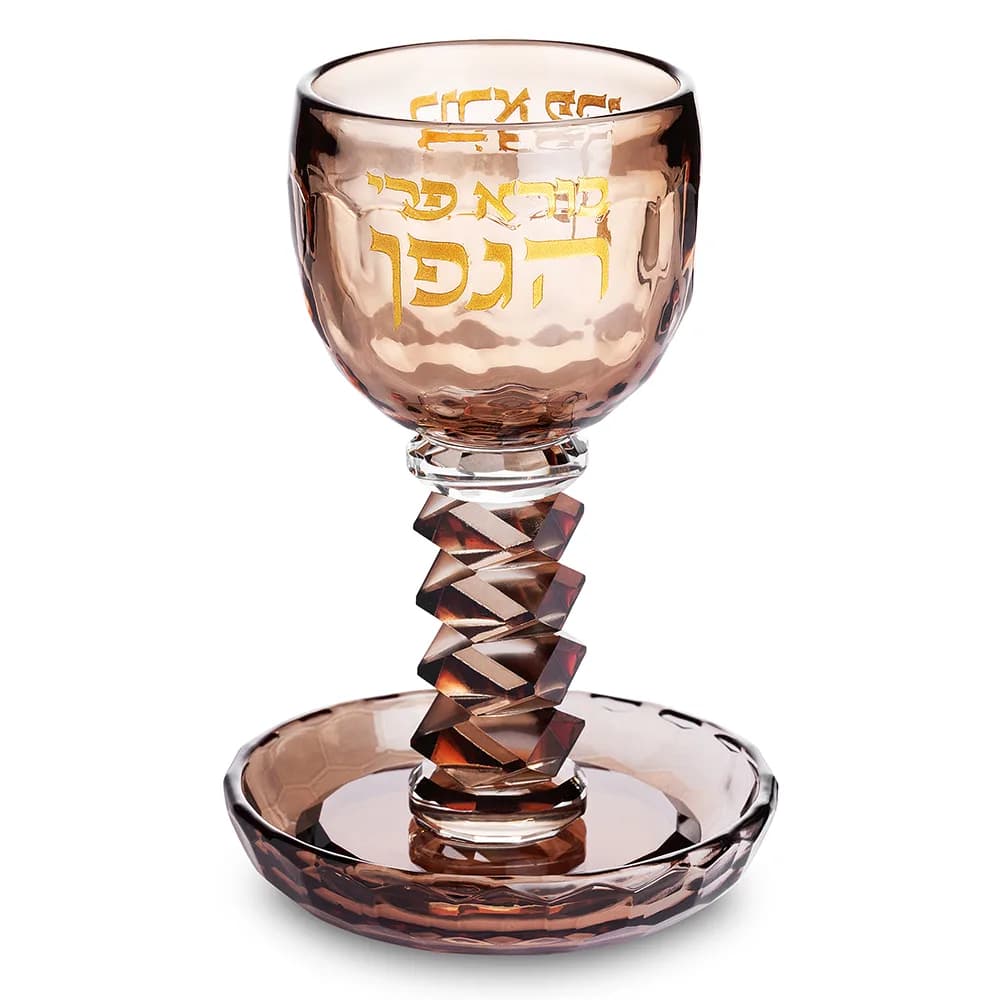 206 גביע קריסטל מהודר 16 ס"מ תכולה 100 מ"ל